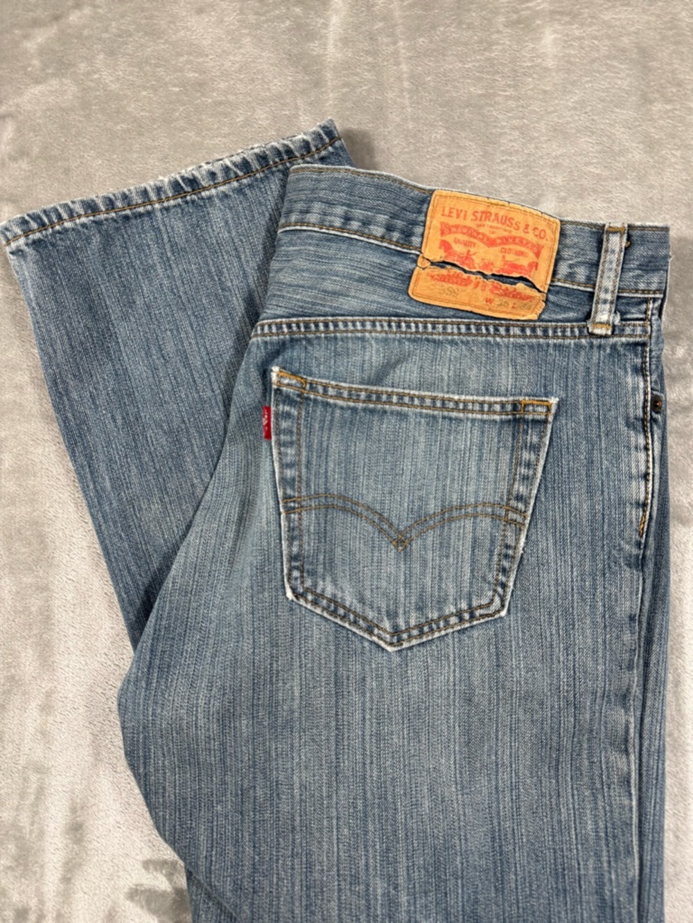Levi's 559 Relaxed Straight Mens Denim JEANS • 36x34